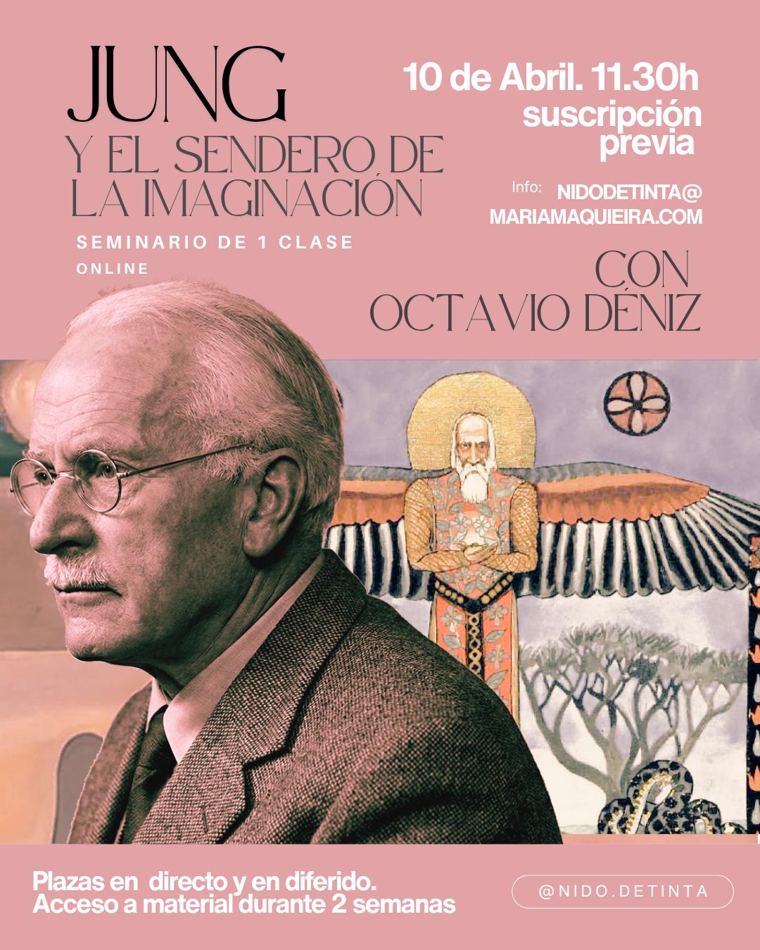 SUSCRIPCIÓN SEMINARIO "JUNG Y EL SENDERO DE LA IMAGINACION" CON OCTAVIO DENIZ